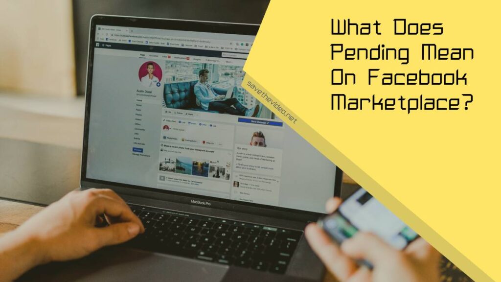 What does pending mean in facebook marketplace?