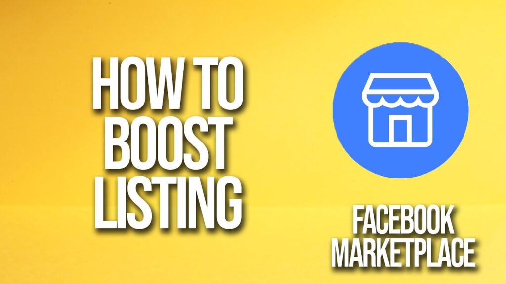 How to promote Facebook marketplace listing?