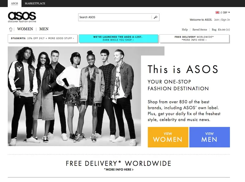 Is ASOS a marketplace?