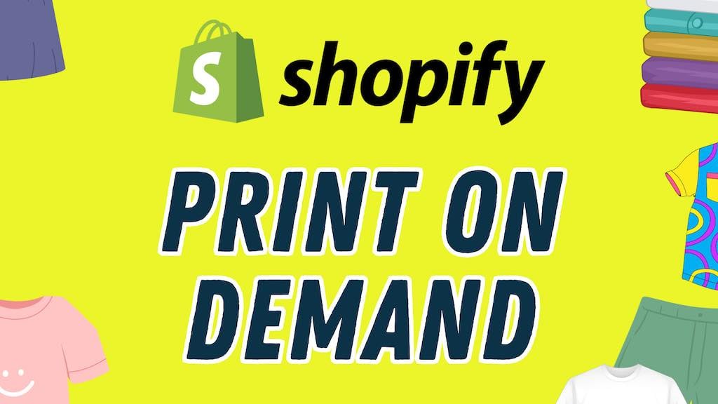 What is the best strategy to use Print On Demand with Shopify?